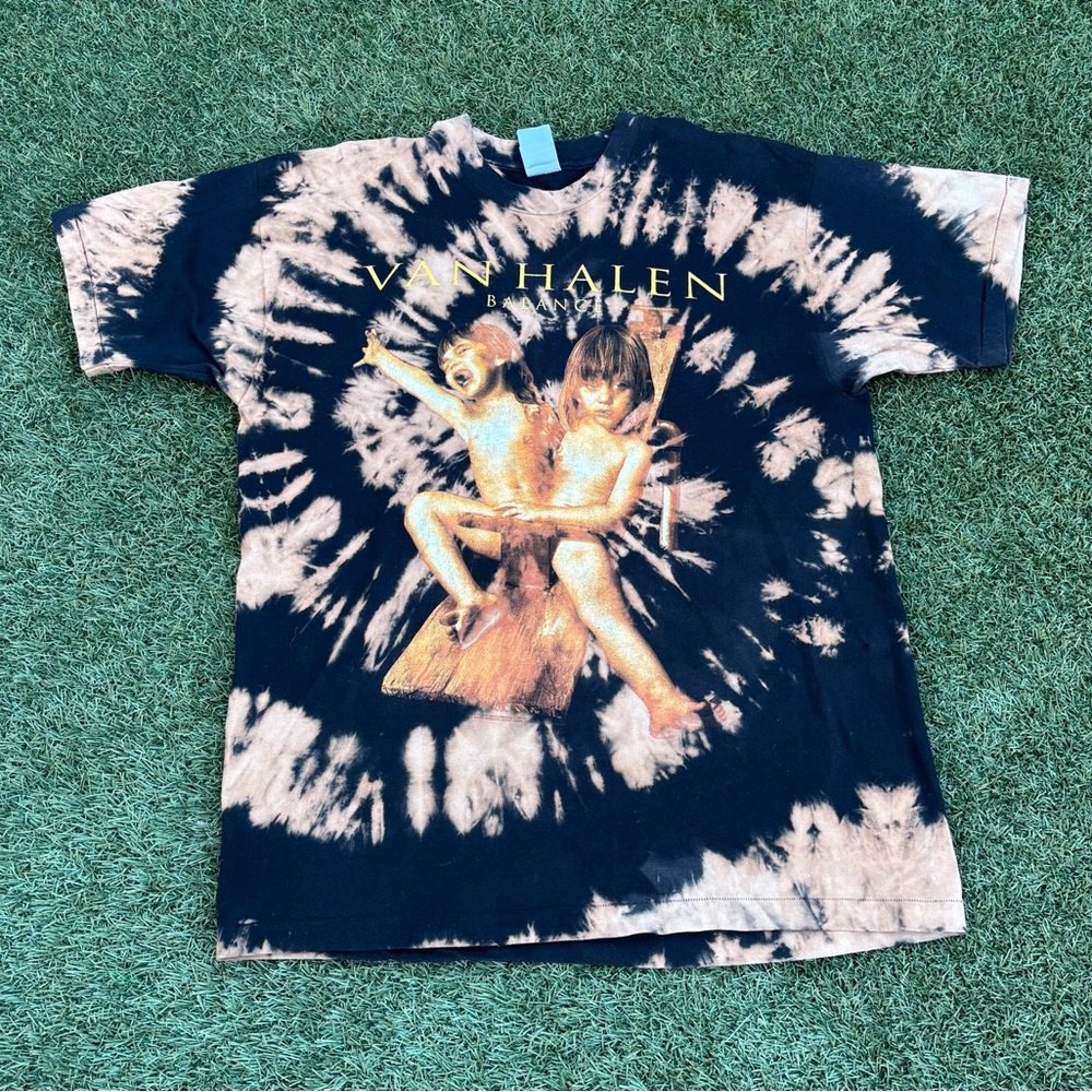 Vintage 90s Van Halen balance tour graphic t shirt